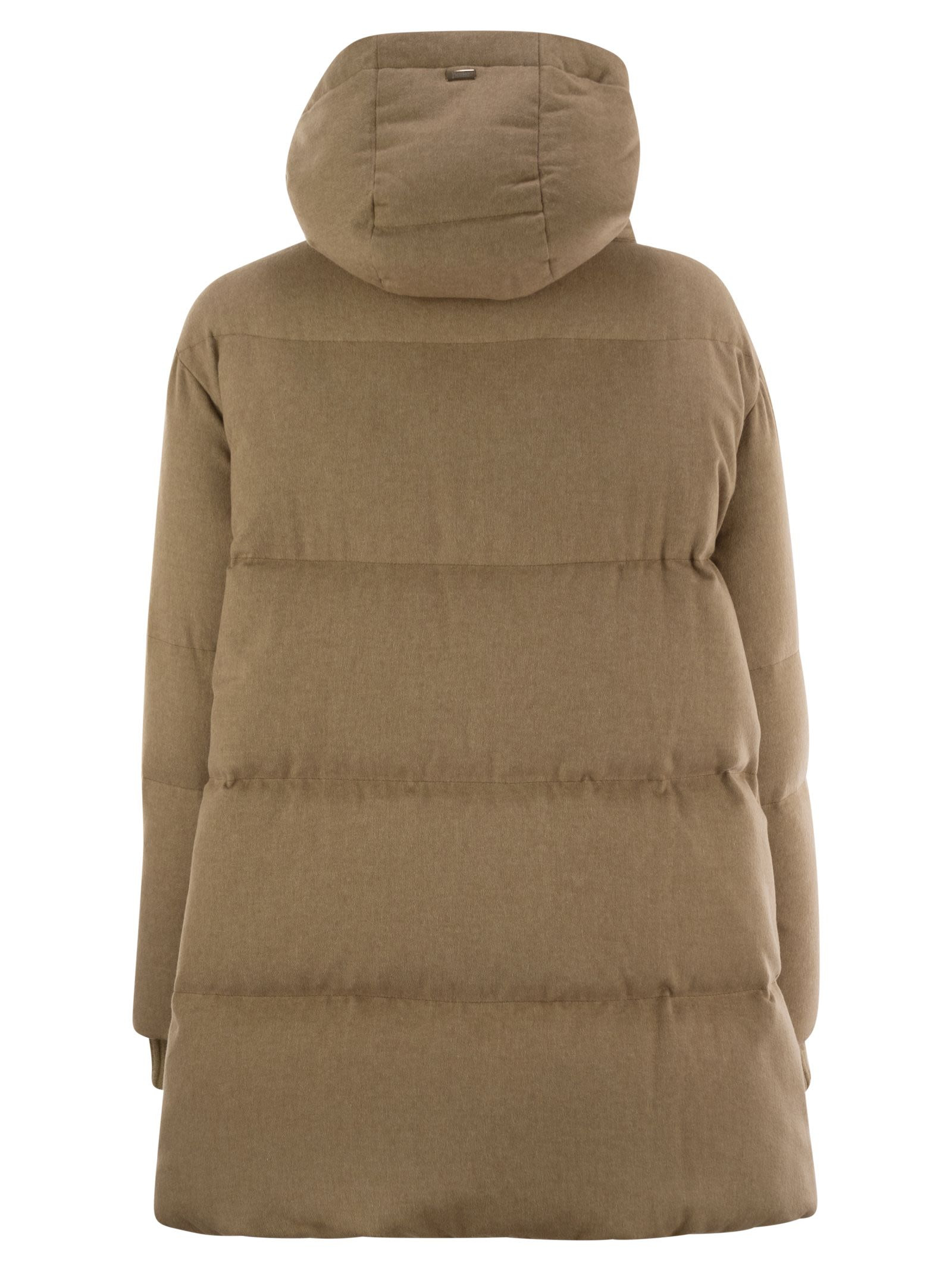 Herno Women Silk And Cashmere Down Jacket - 2