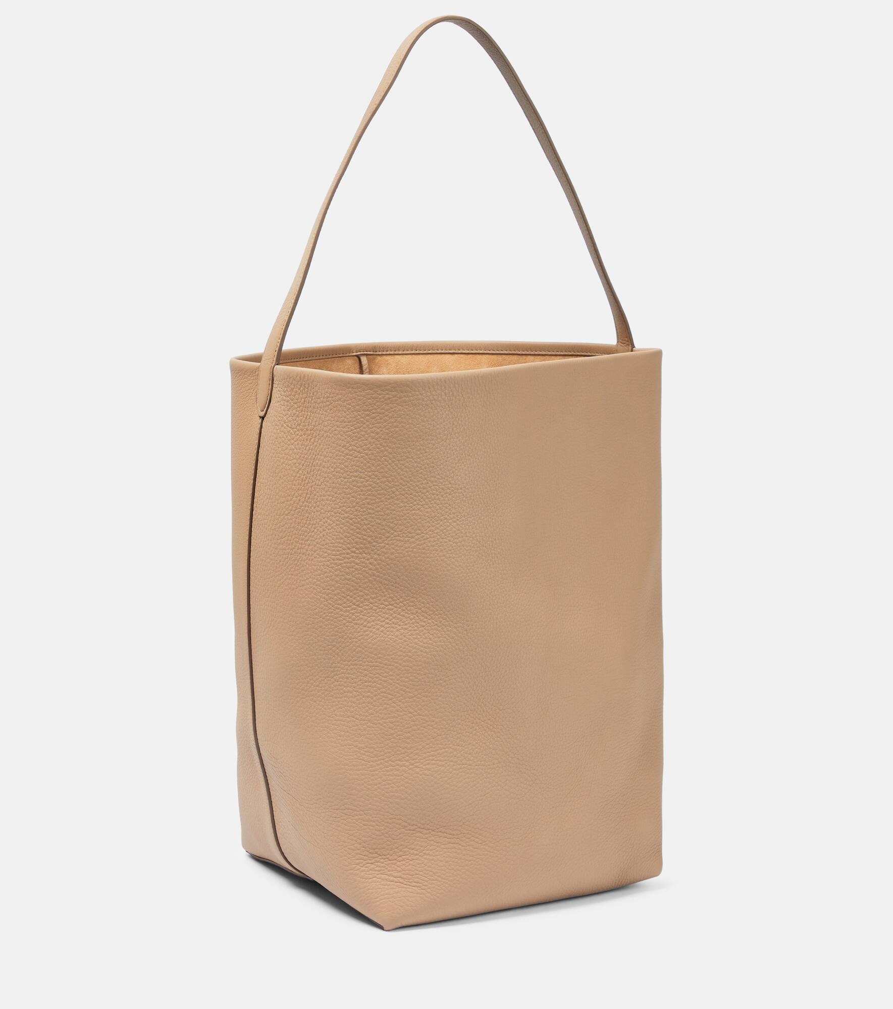 Park Large leather tote bag - 4