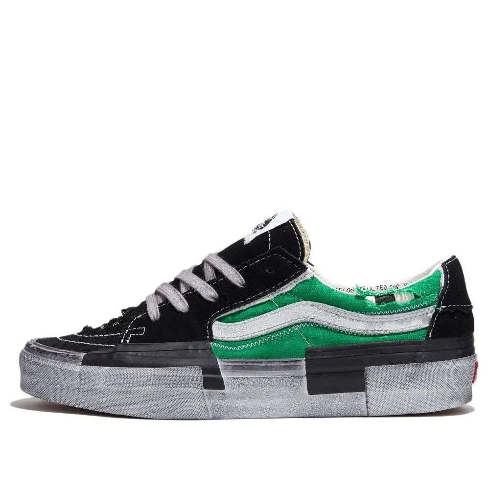 VANS Sk8-Low Reconstruct 'Black Green' VN0009QSYJ71 - 1