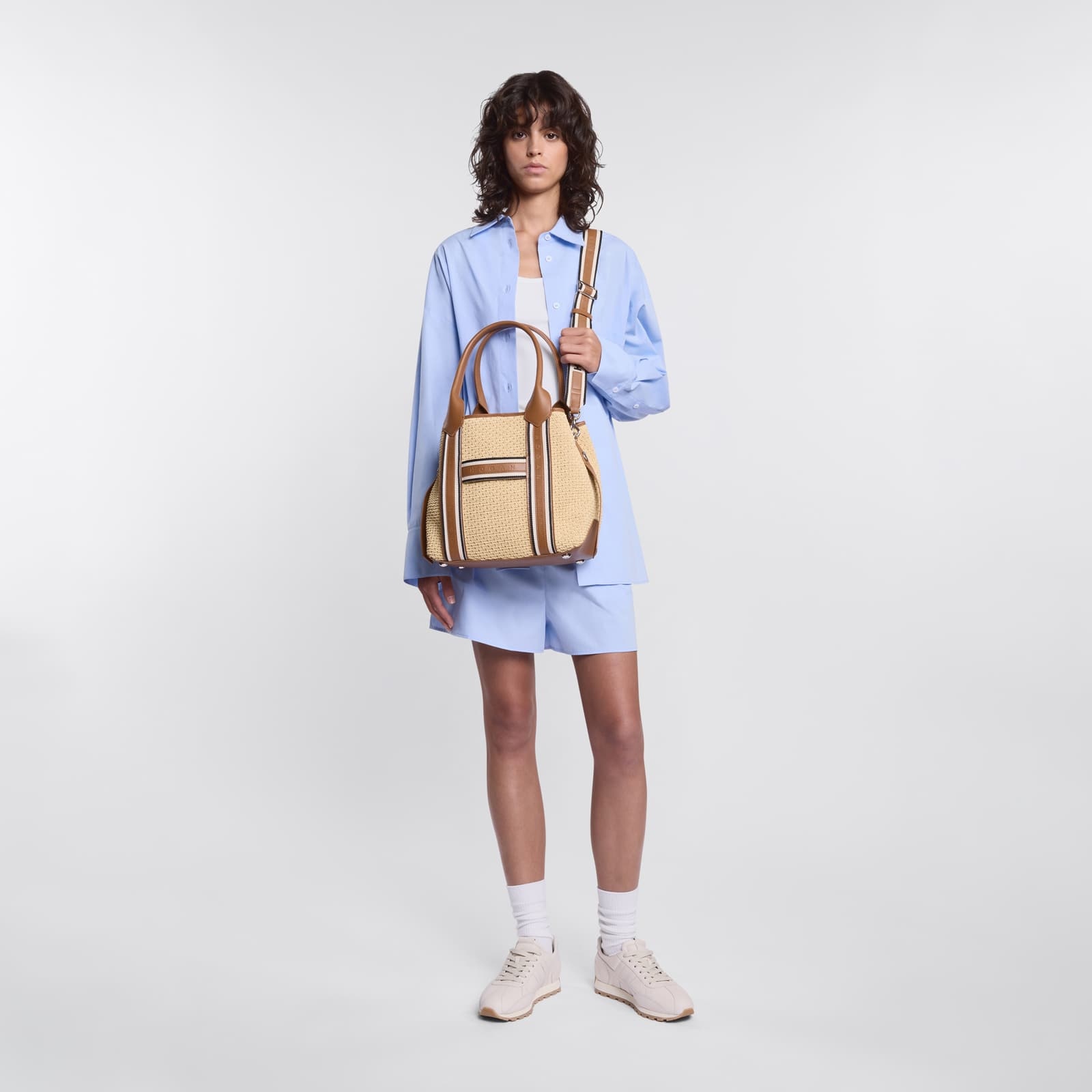 Hogan Script Shopping Bag Medium - 7