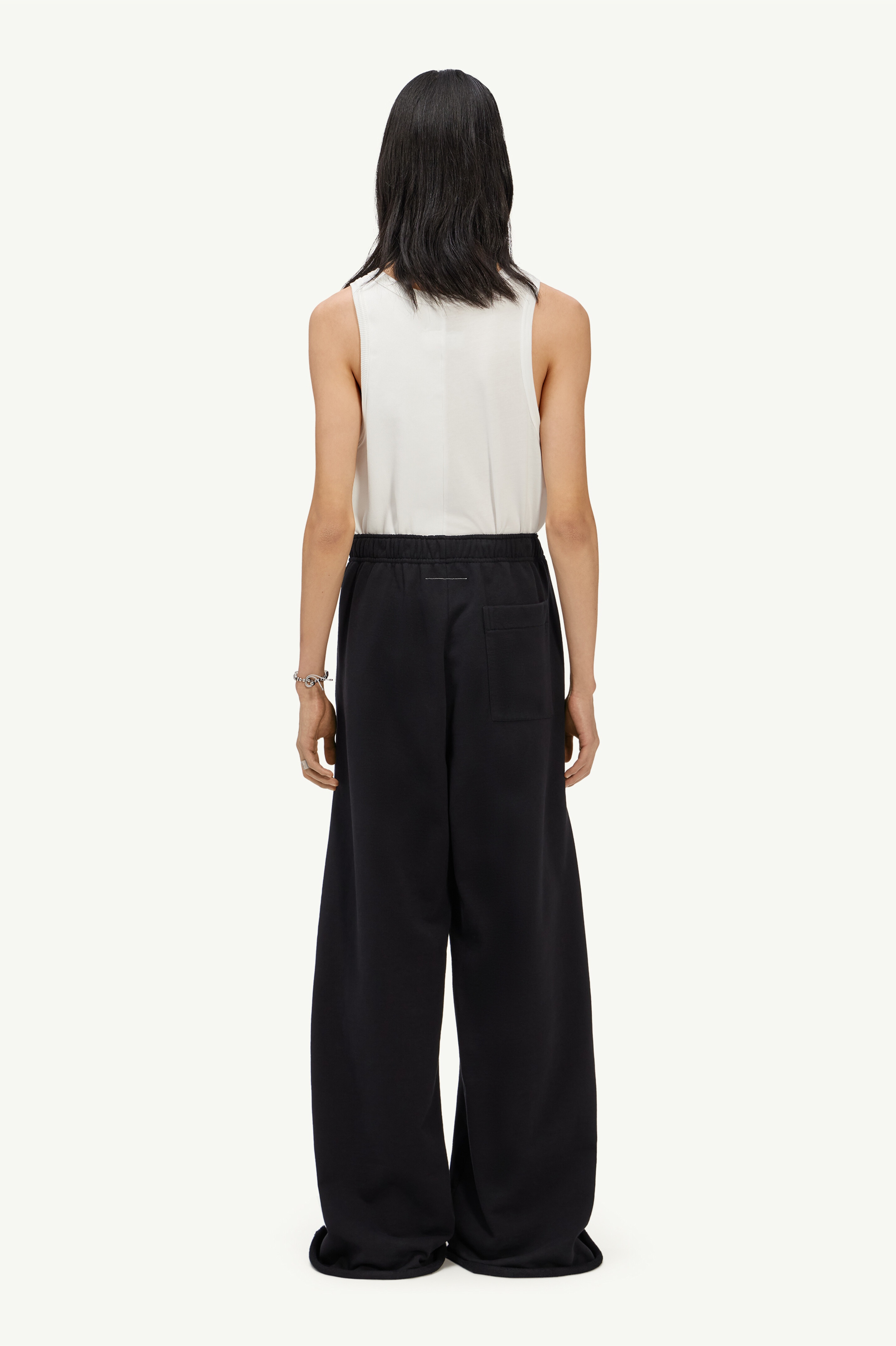 Oversized zoom logo track pants - 4