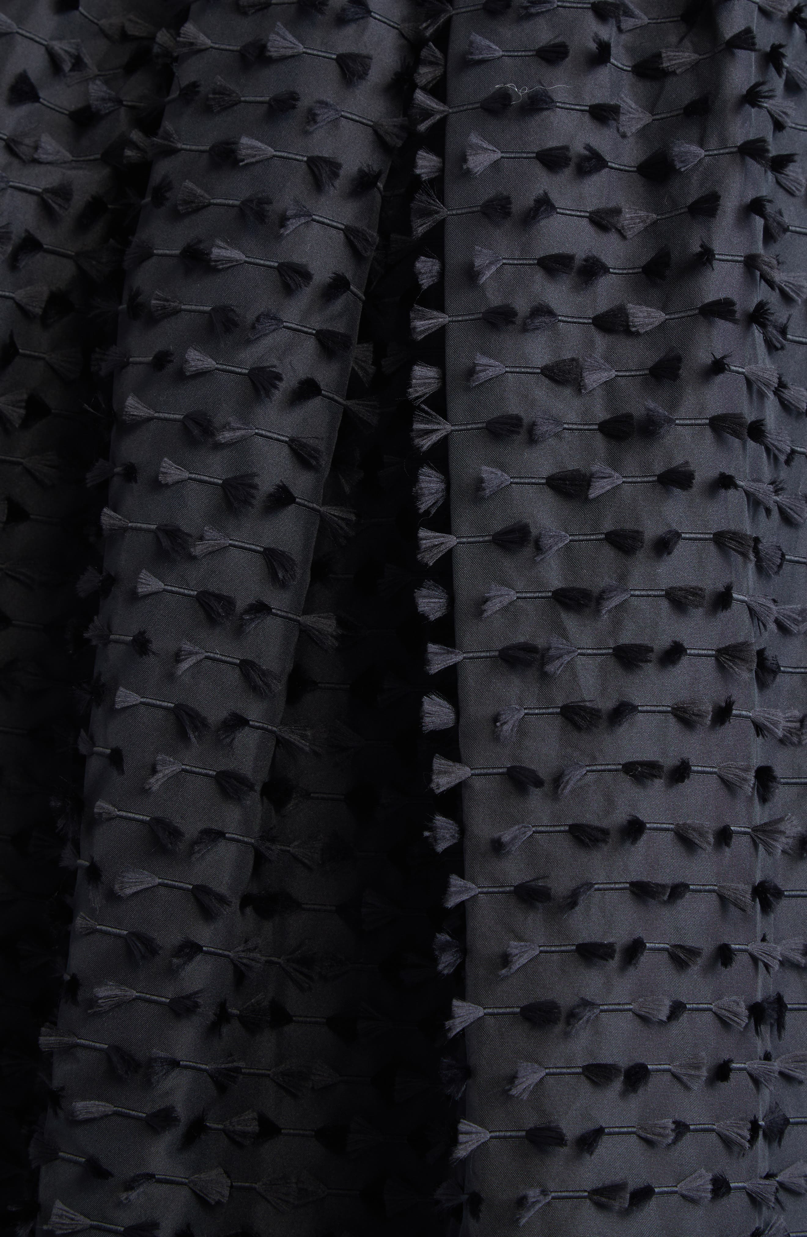 Cecilie Bahnsen Mala Fiamma Fil Coupé Skirt in Black at Nordstrom - 7
