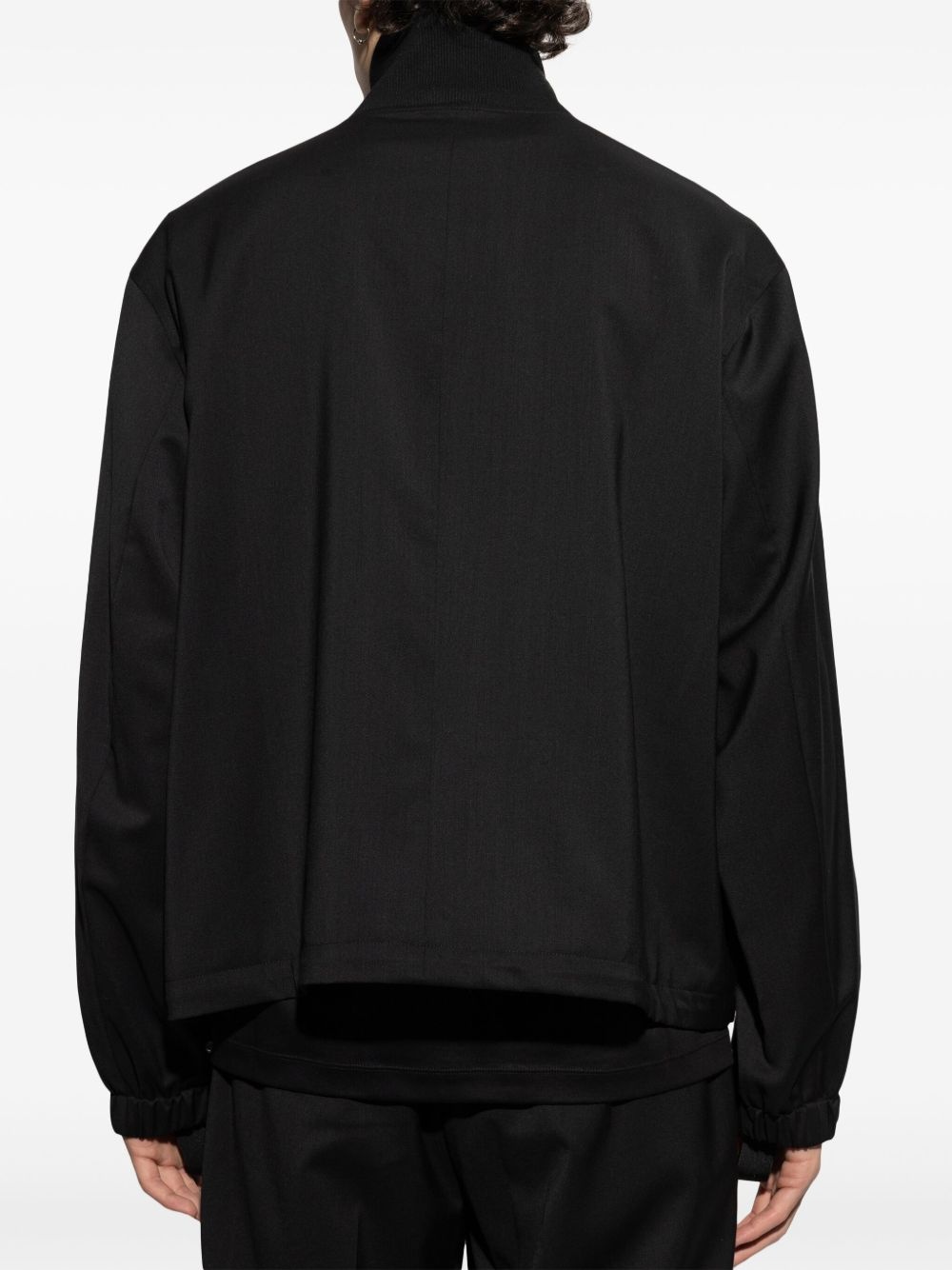 elasticated-hem jacket - 4