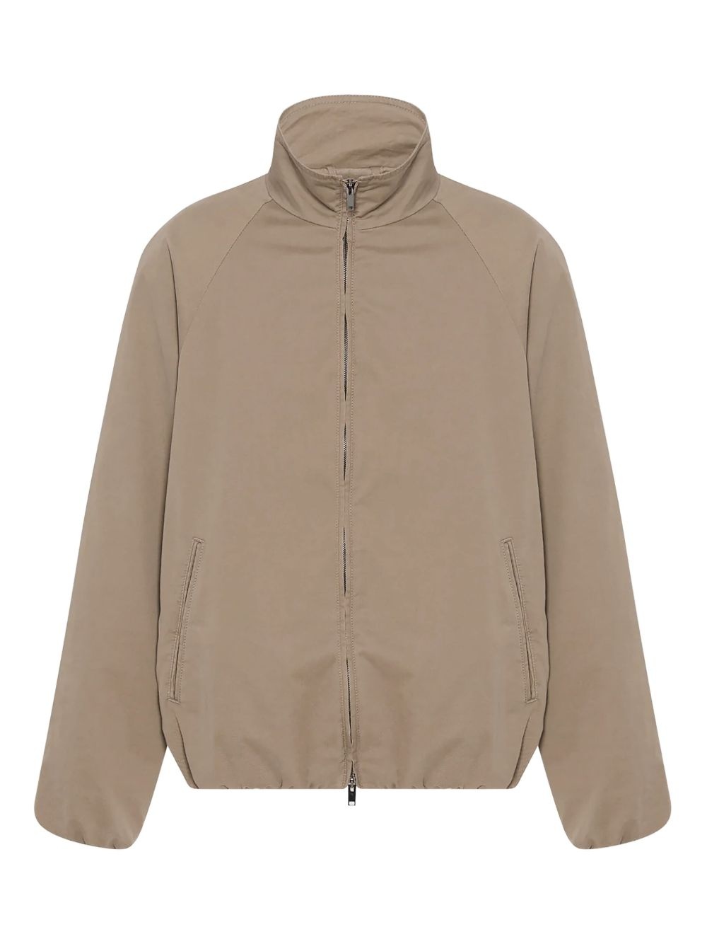 raglan-sleeve zip-up jacket - 1