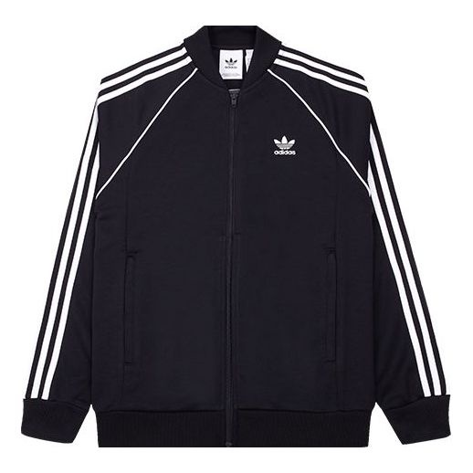 adidas originals Track Sports Stand Collar Jacket Black CW1256 - 1