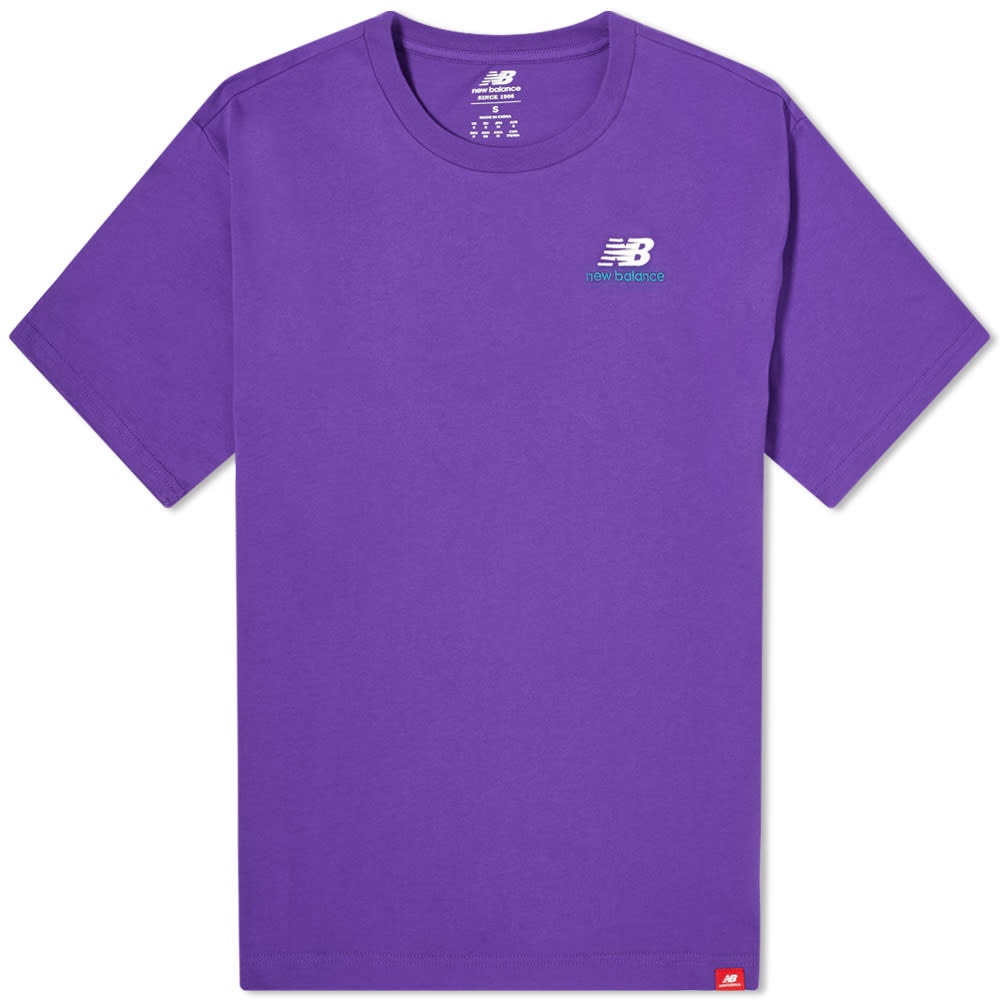 New Balance Essentials Embroidered Tee - 1