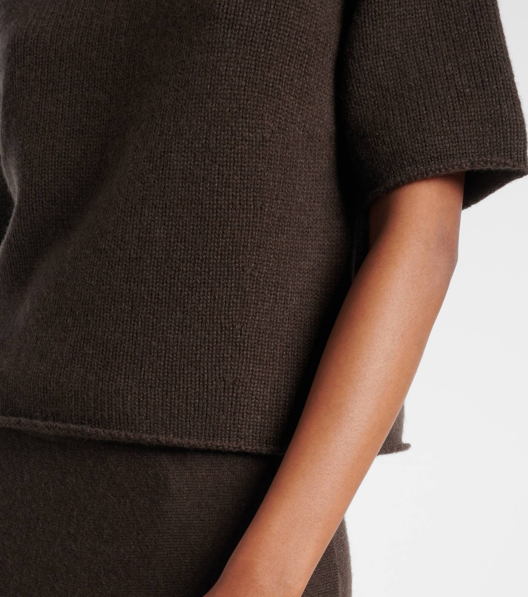Fride knitted cashmere top - 5