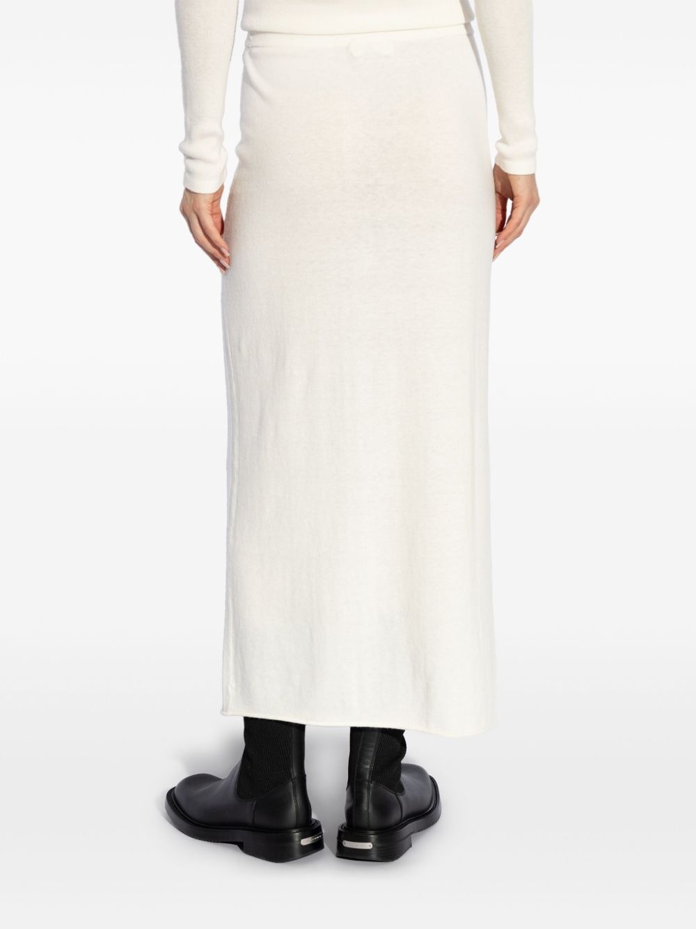 knitted column skirt - 4