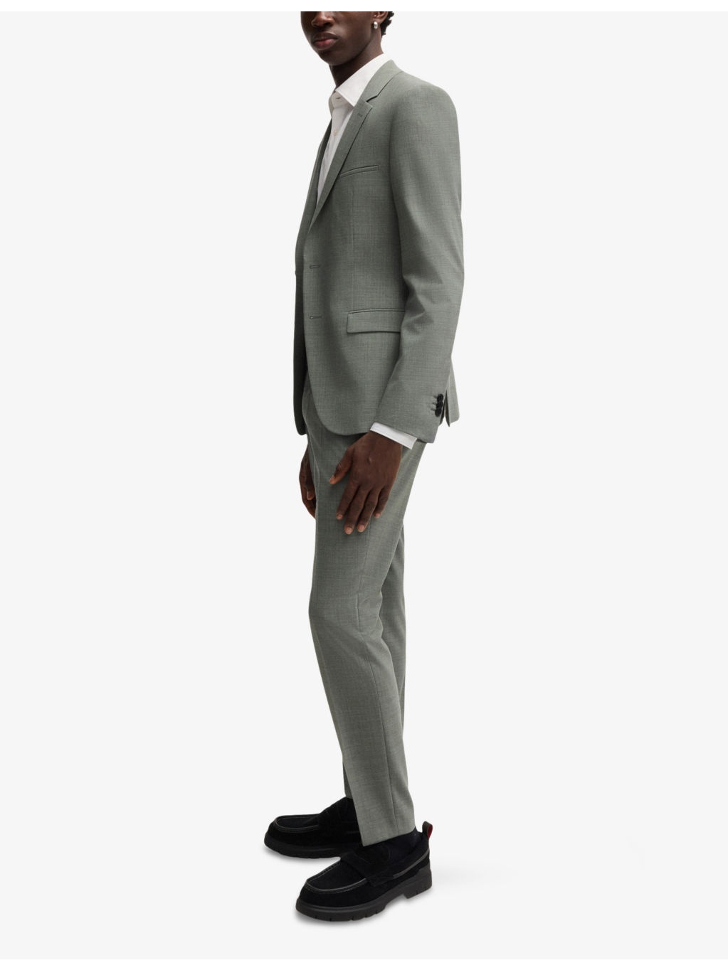 Two-Piece Wool-Blend Suit - 3