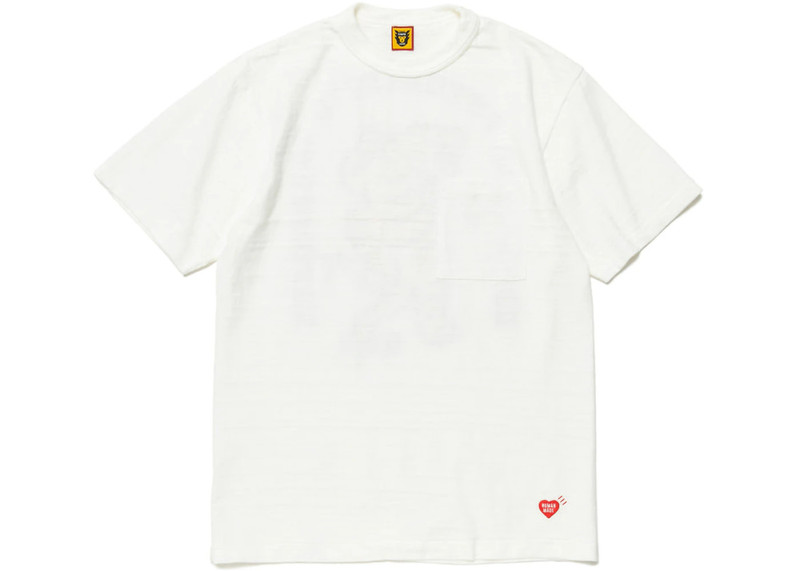 Human Made Pocket Bear #1 T-Shirt White - 1