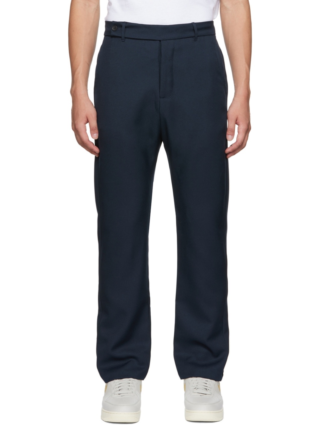 SSENSE Exclusive Navy Suiting Trousers - 1