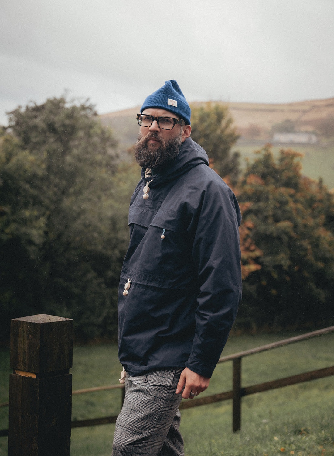 Morshead Smock in Navy - 4