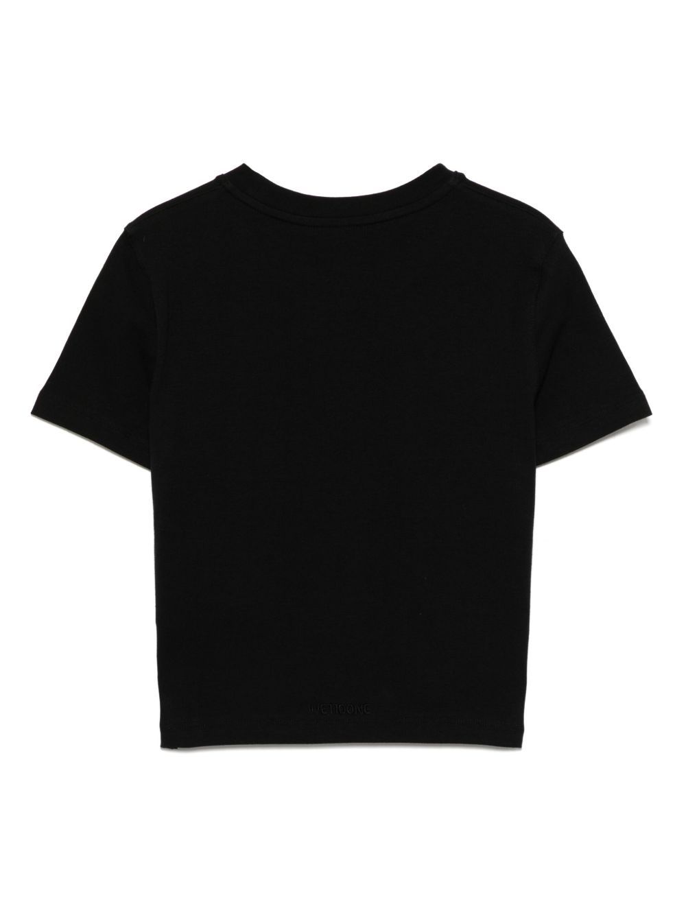 logo cropped T-shirt - 2