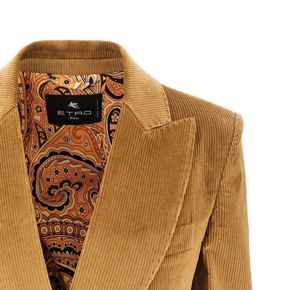 CORDUROY DOUBLE-BREASTED JACKET - 2