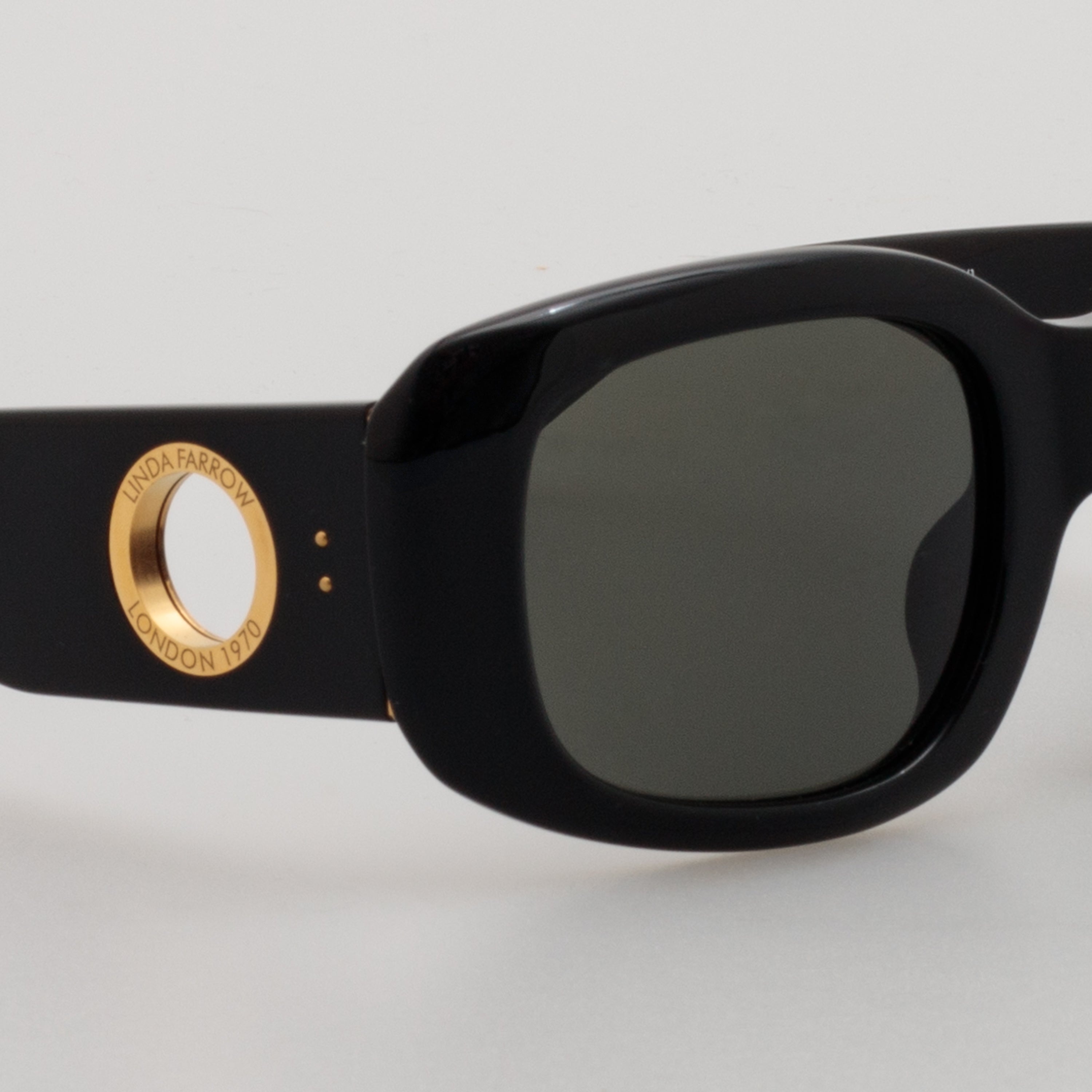 Celeste Oversize Sunglasses in Black - 12