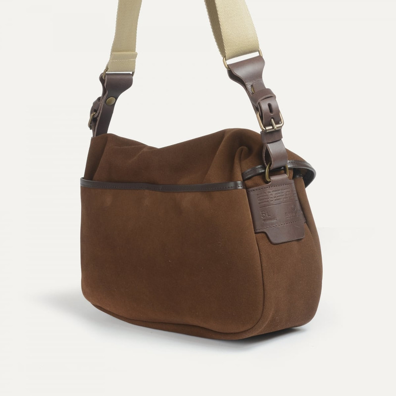 MUSETTE S FISHERMAN'S BAG / SUEDE - CHOCOLATE 4