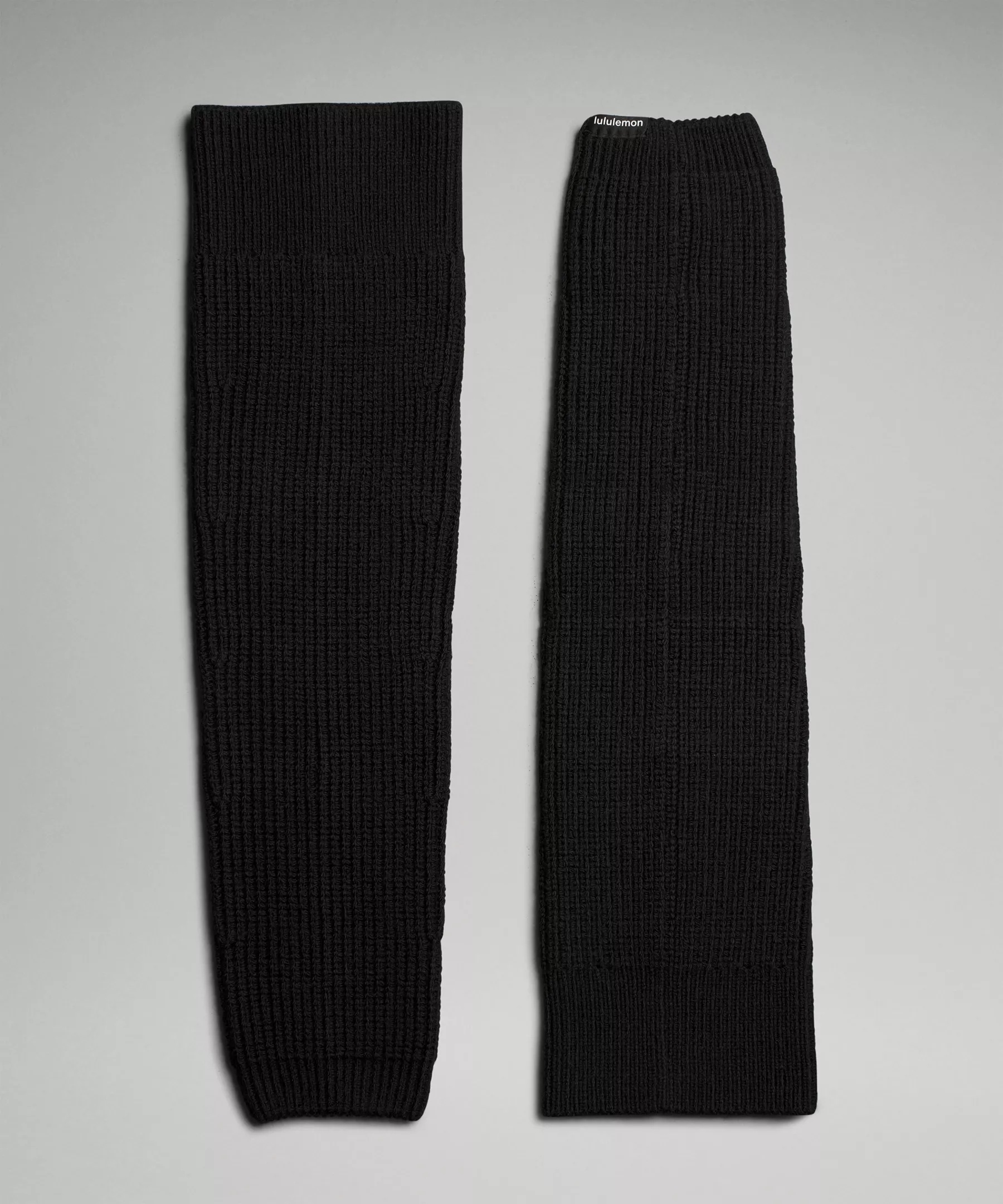 Women's Ribbed Knit Merino Wool-Blend Leg Warmer - 4