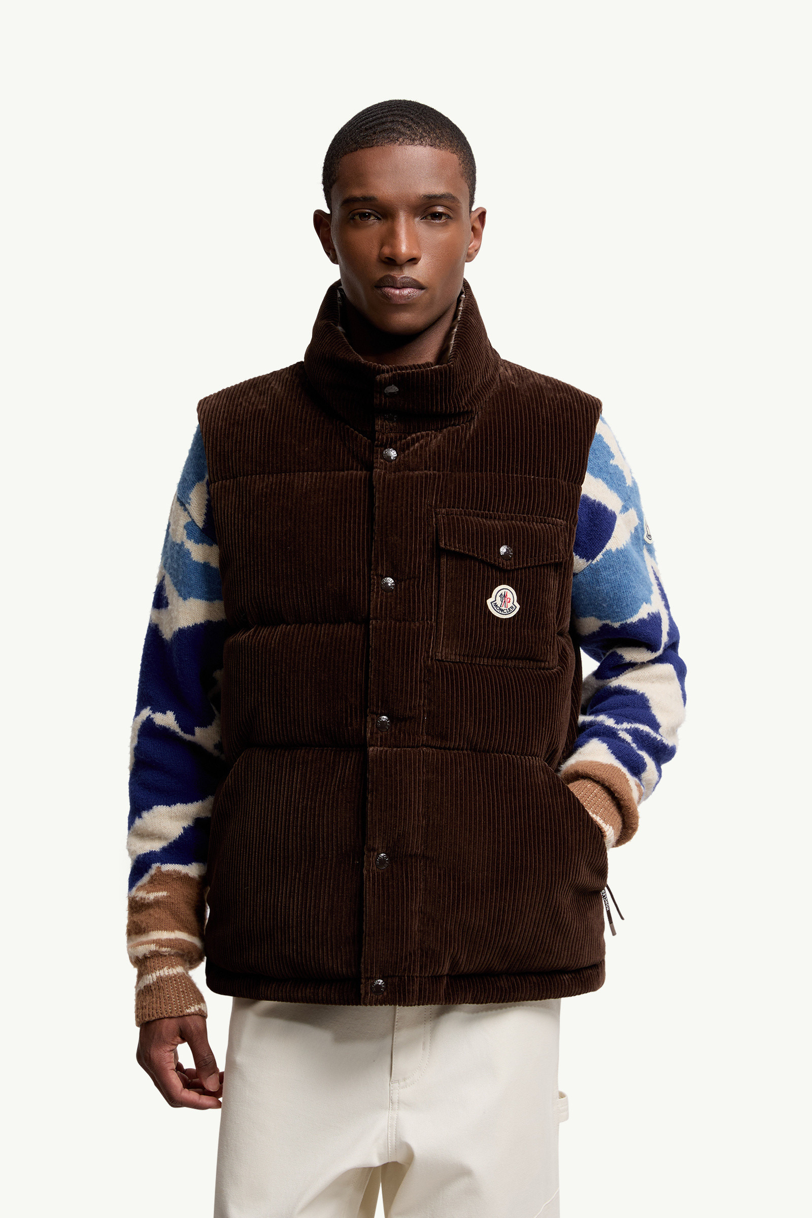 Agen Corduroy Down Vest - 3