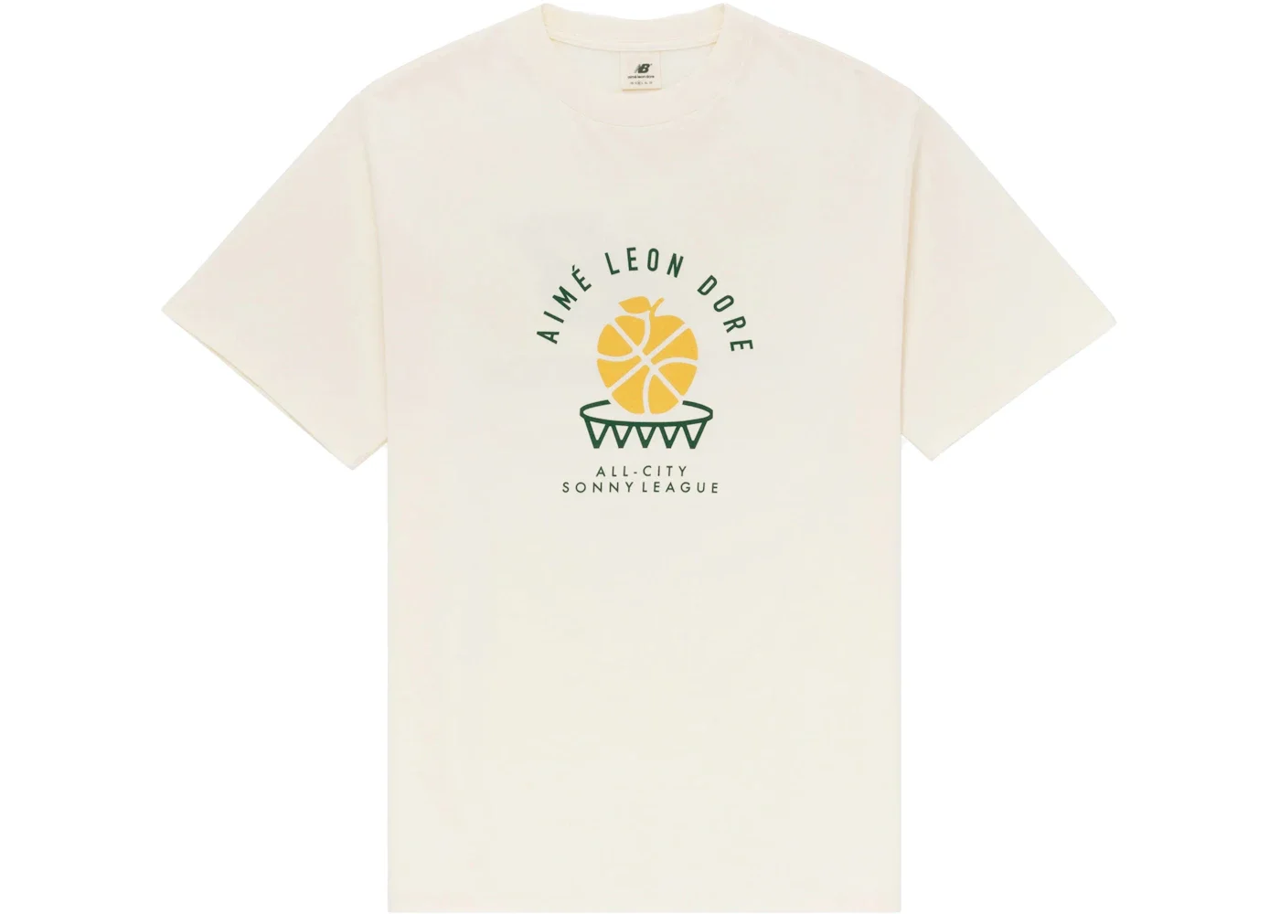 Aime Leon Dore x New Balance SONNY League Tee Cream - 1