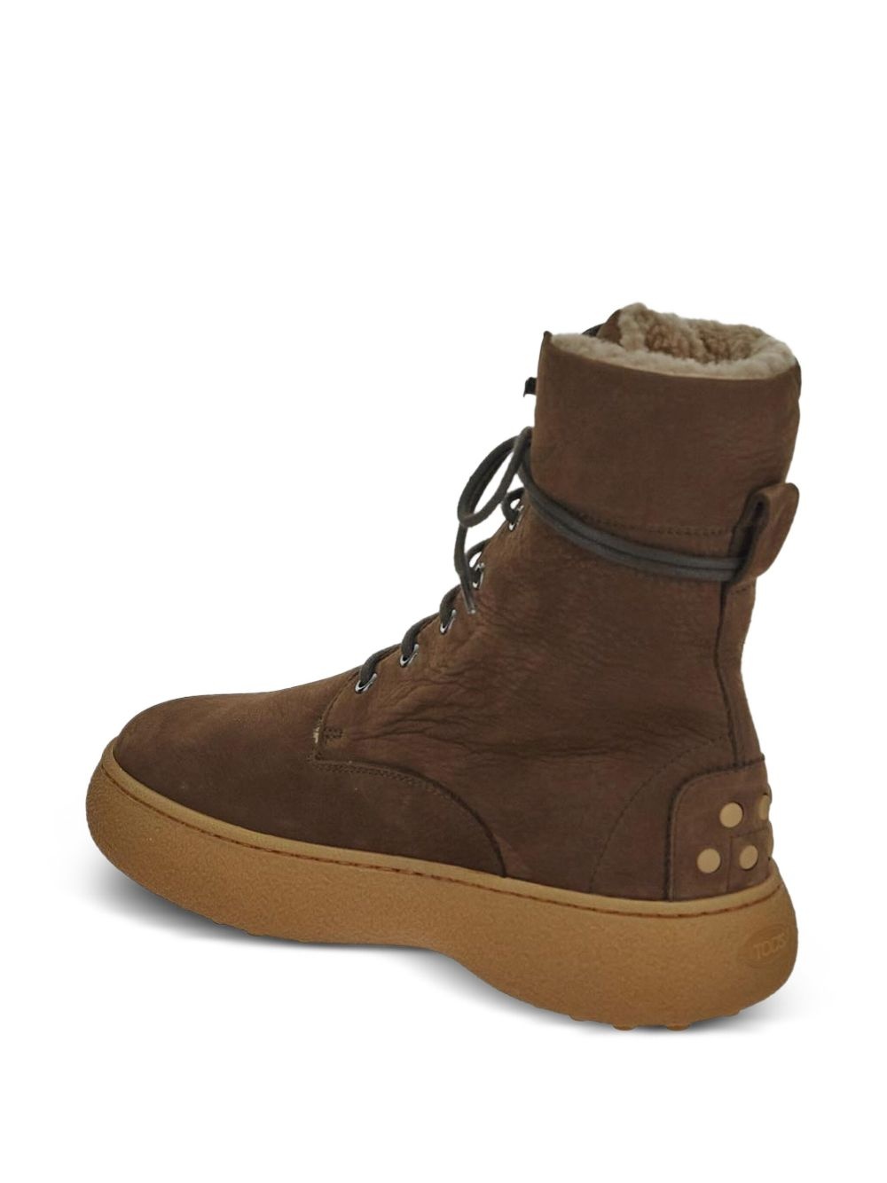 suede combat boots - 3