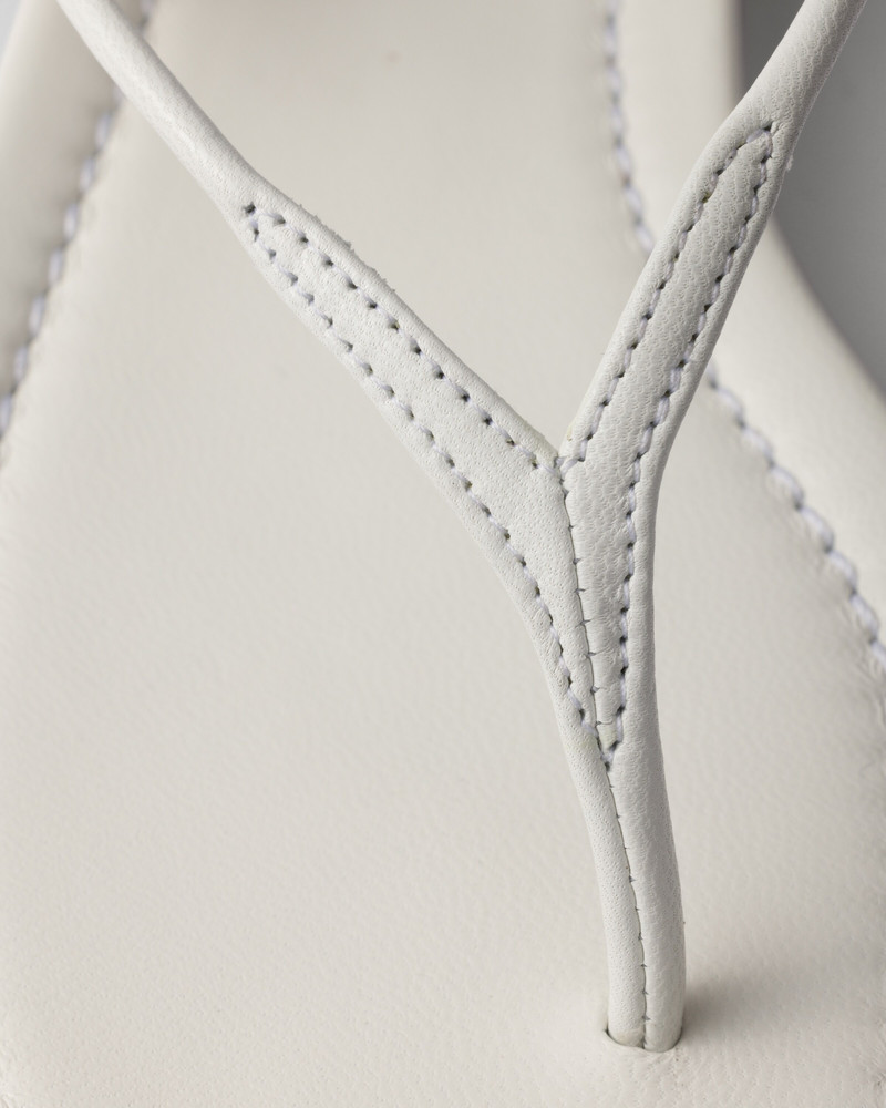 Leather thong sandals 6