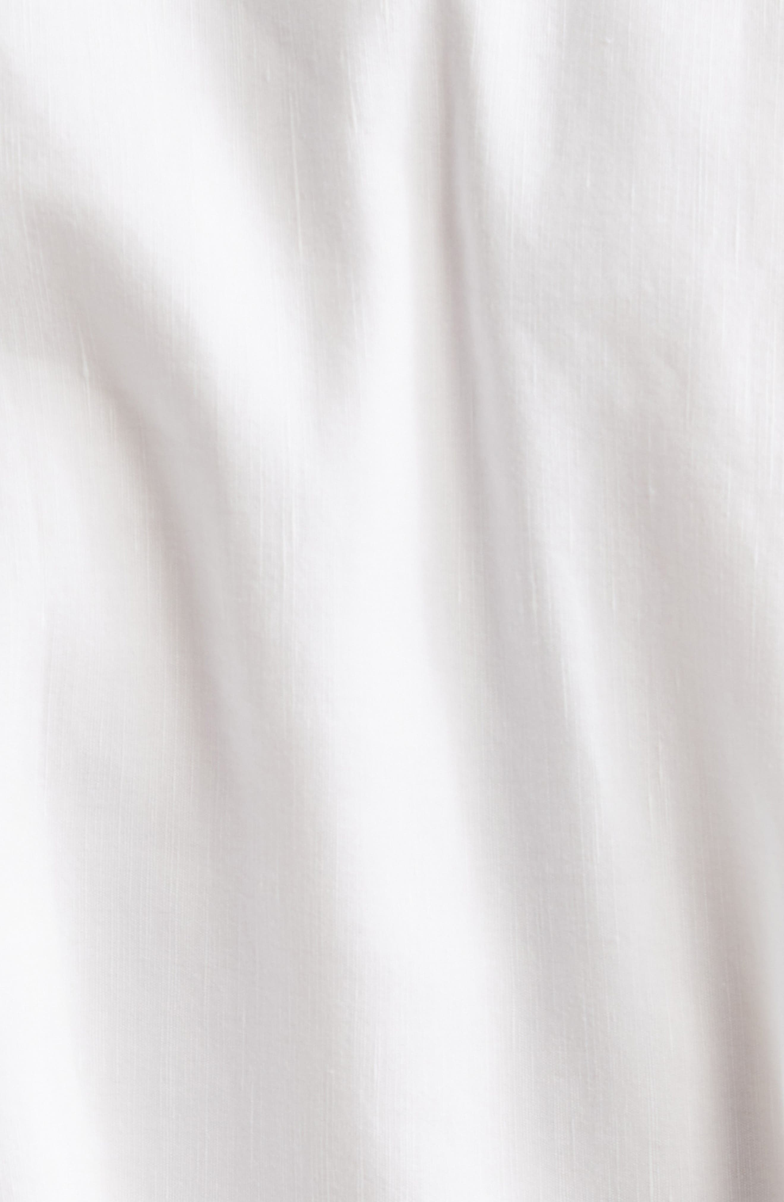 Valentino Garavani Floral Embroidered Ruffle Long Sleeve Minidress in White at Nordstrom - 6