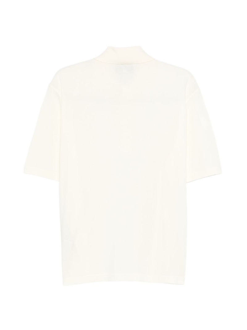 AMI Paris logo-appliqué polo shirt outlook