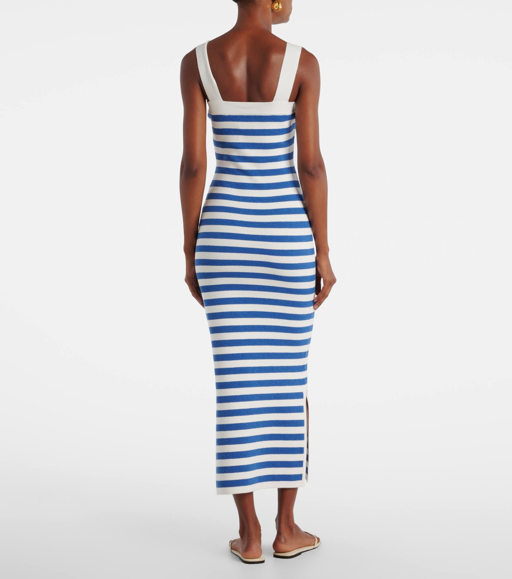 Ari striped knitted maxi dress - 3
