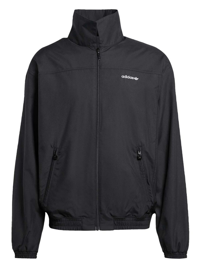logo-embroidered jacket 1