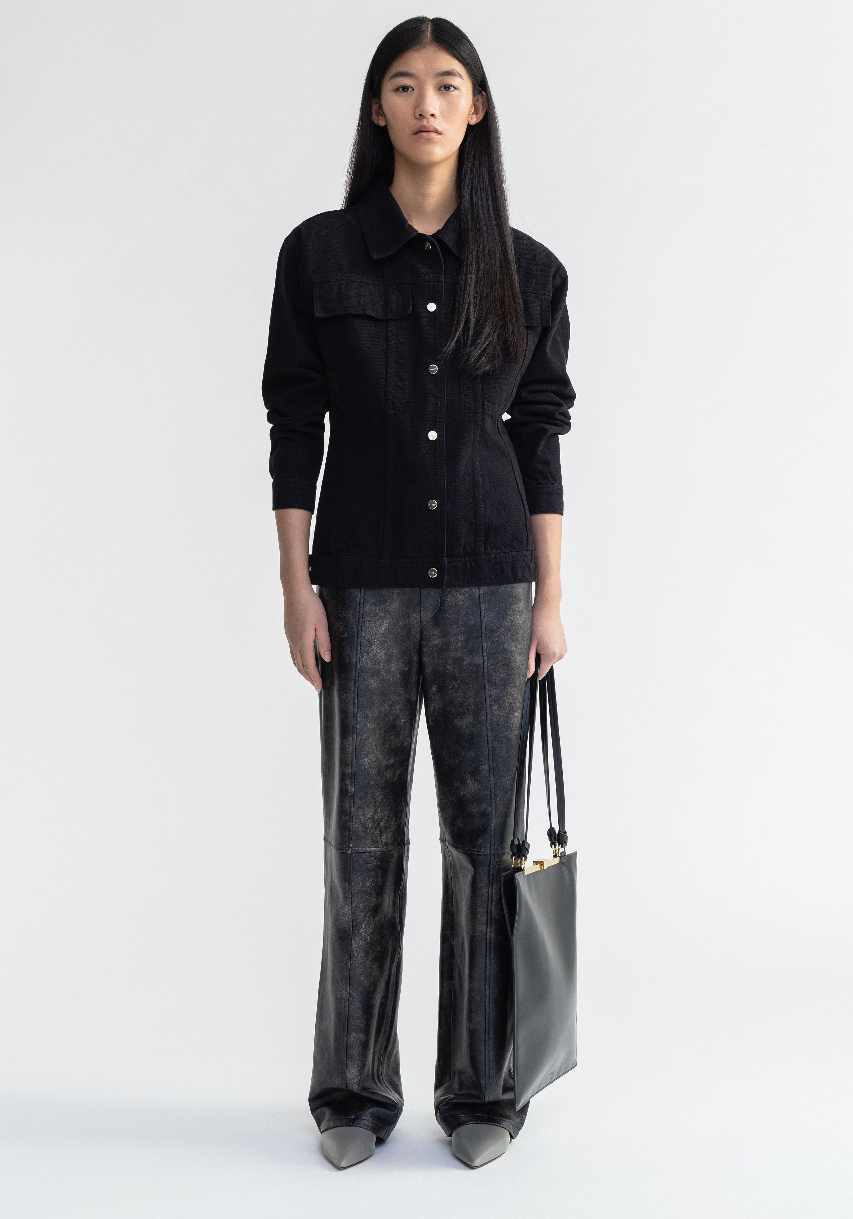 ROISIN
Waisted denim jacket - 3