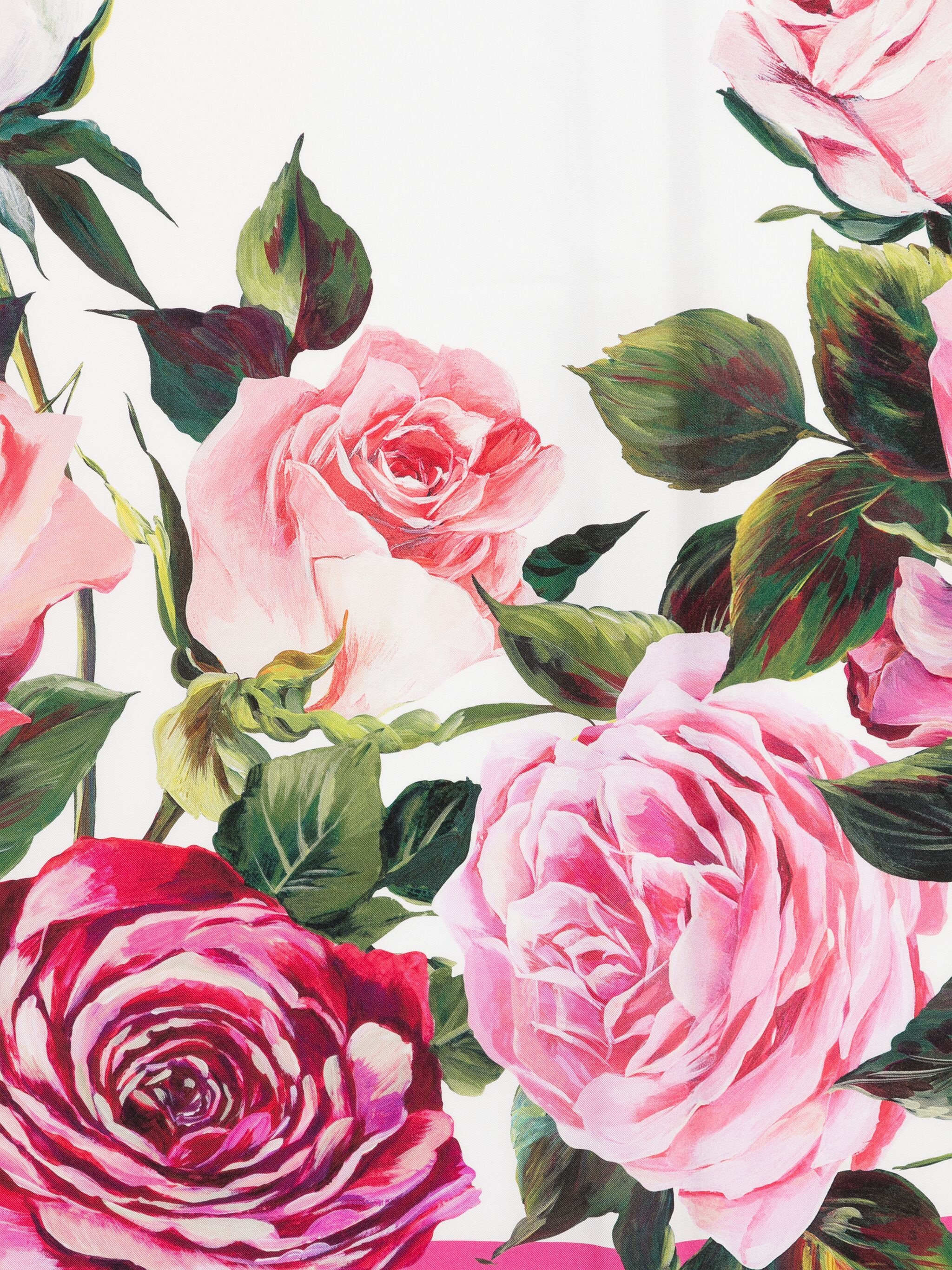 Dolce Gabbana Floral-print Scarf eraldo REVERSIBLE