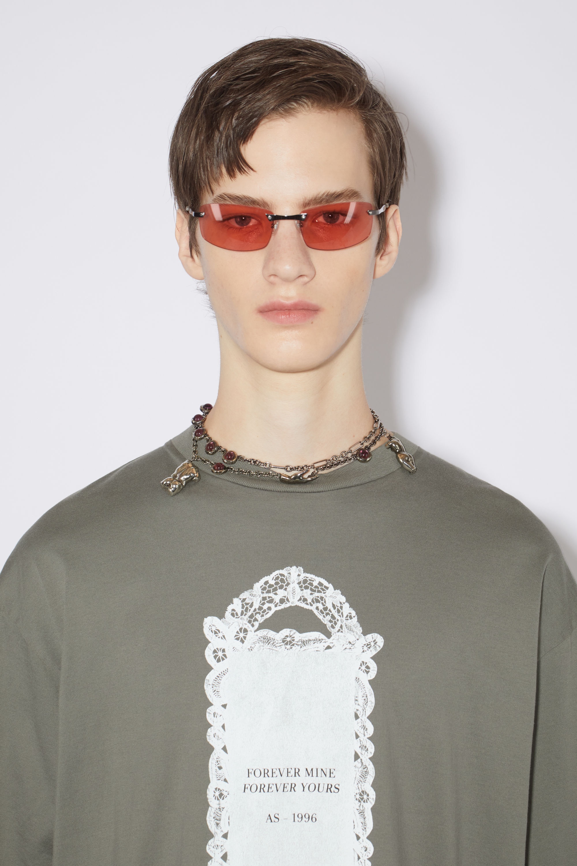 Printed t-shirt - Dark grey - 4