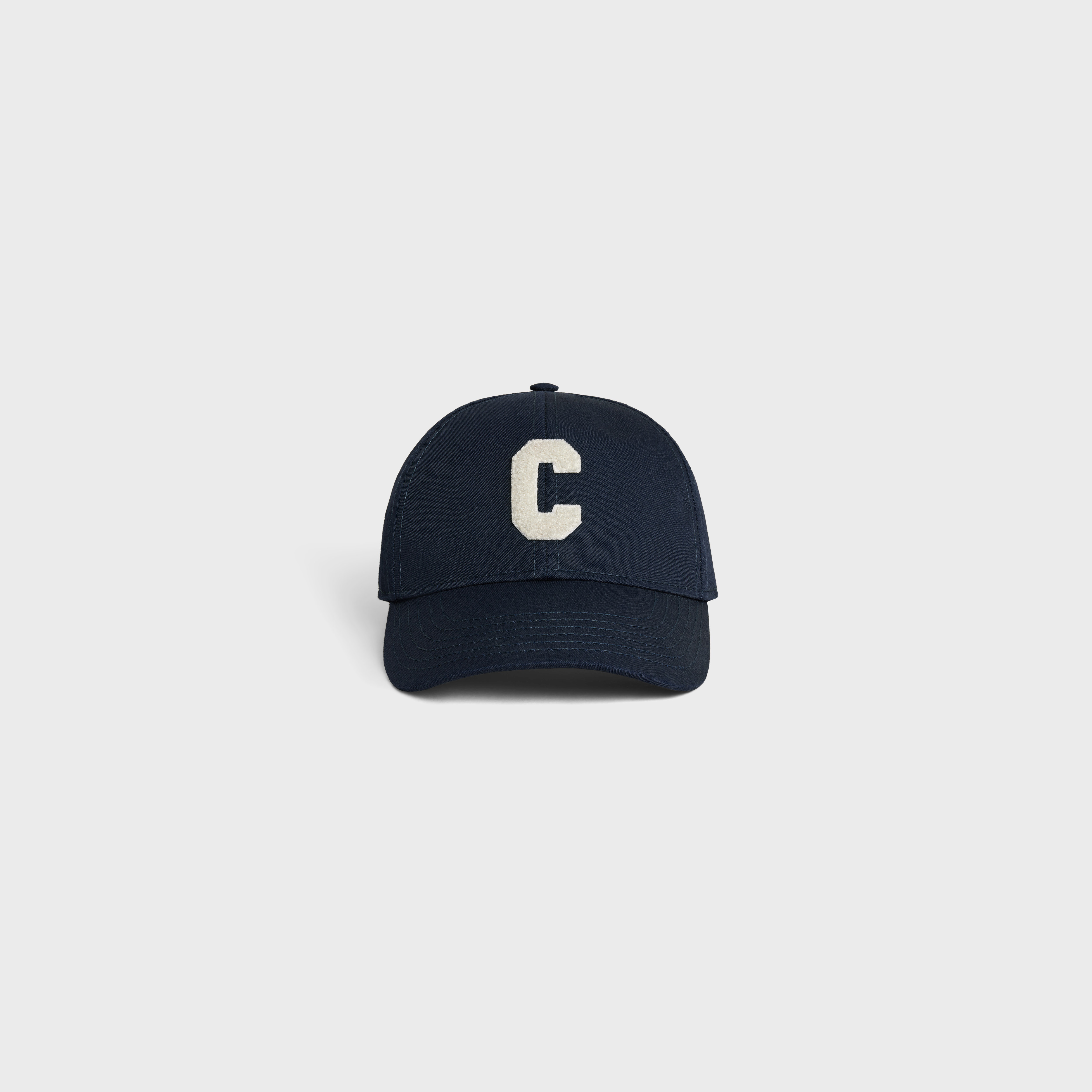 initial baseball cap in cotton - 2
