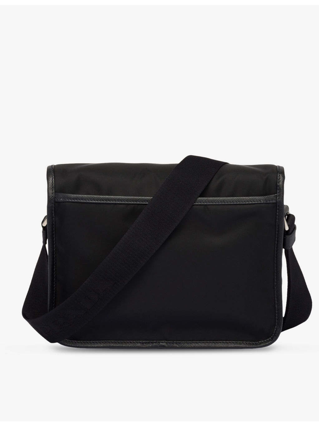 Re-Nylon leather and recycled-nylon shoulder bag - 3