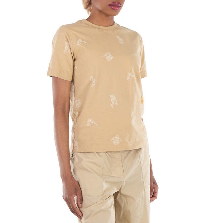 Burberry Equestrian Knight Cotton T-Shirt - 2