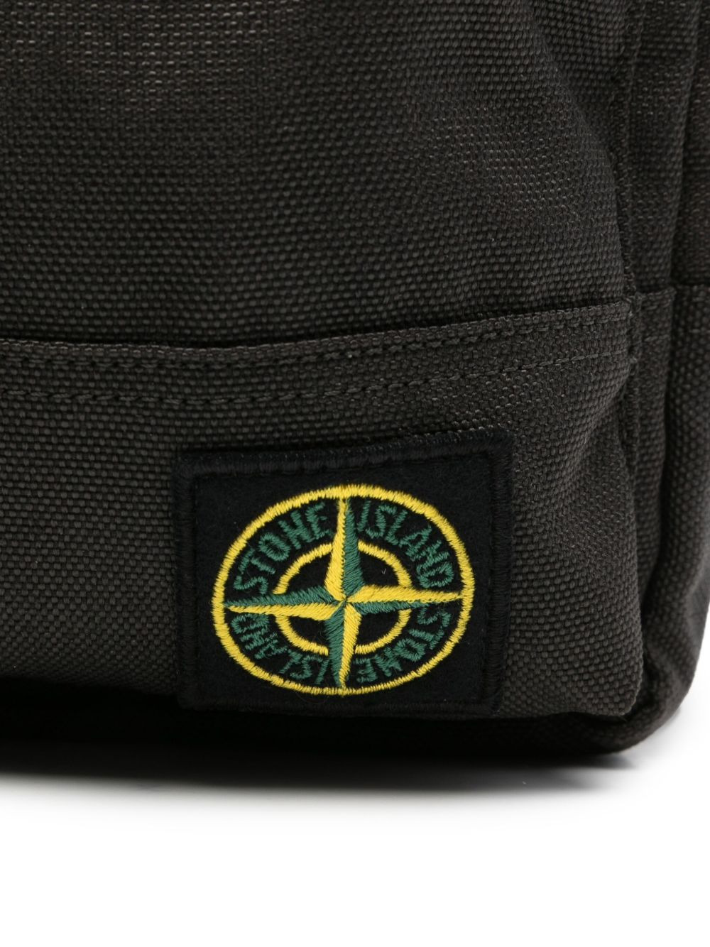 logo-patch messenger bag - 4