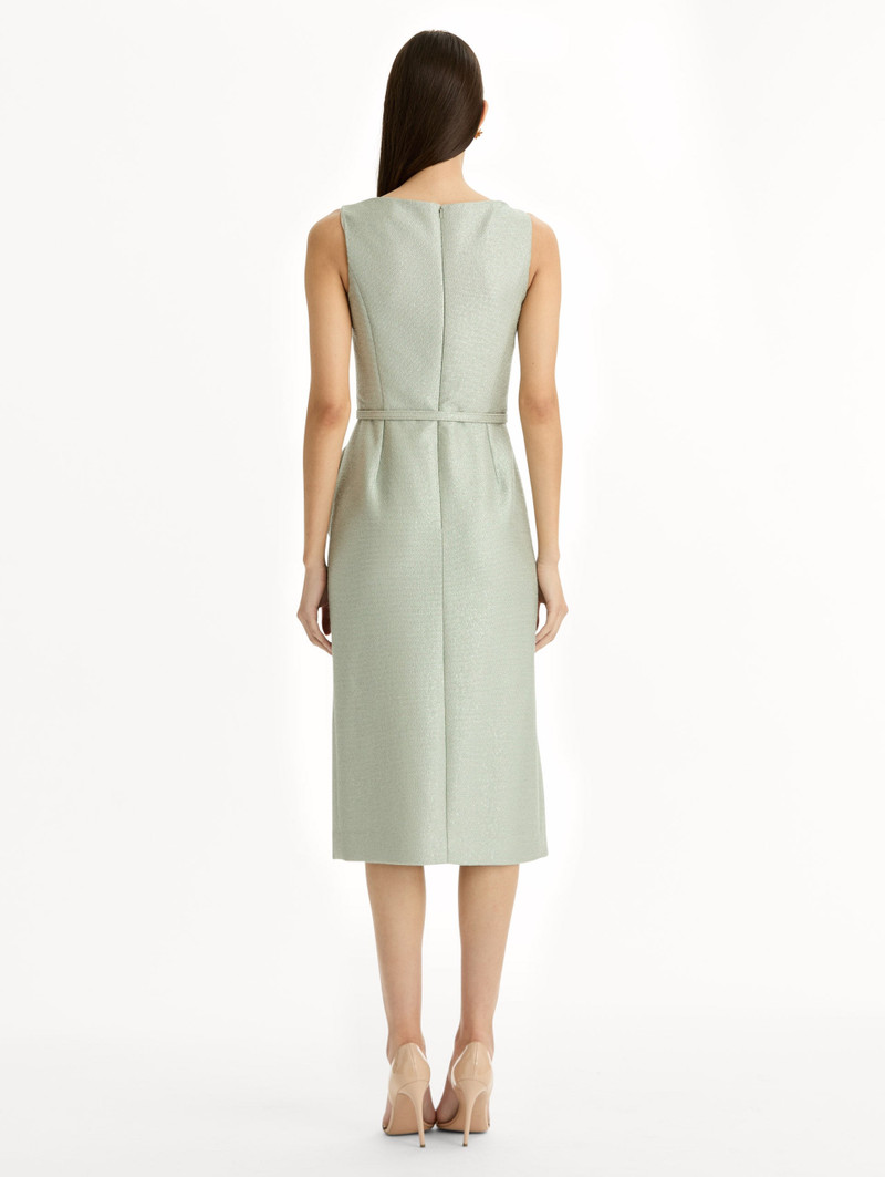 SEQUIN TWEED PENCIL DRESS 3