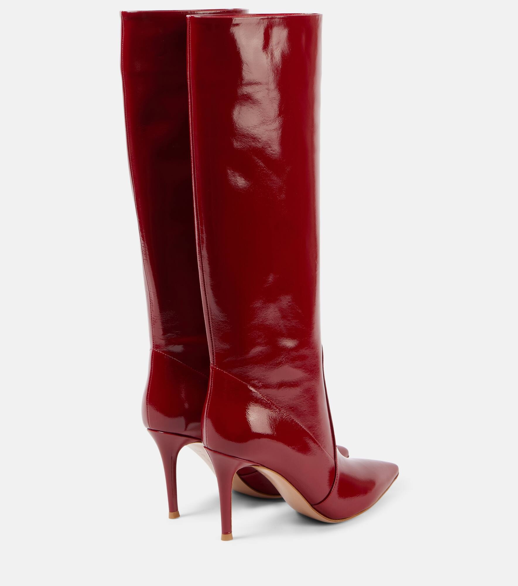 Hansen 85 patent leather knee-high boots - 3