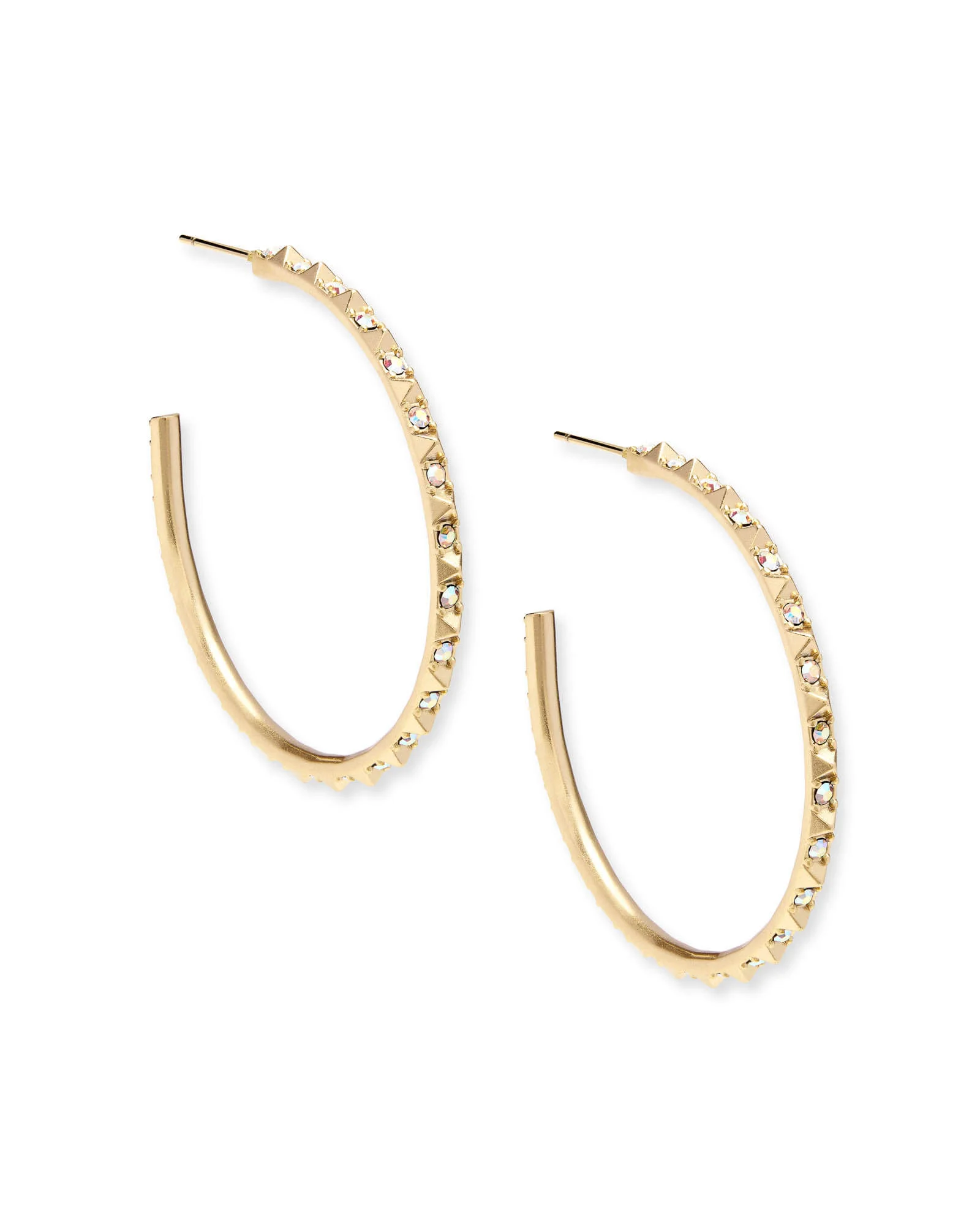 Veronica Hoop Earrings in Gold - 1