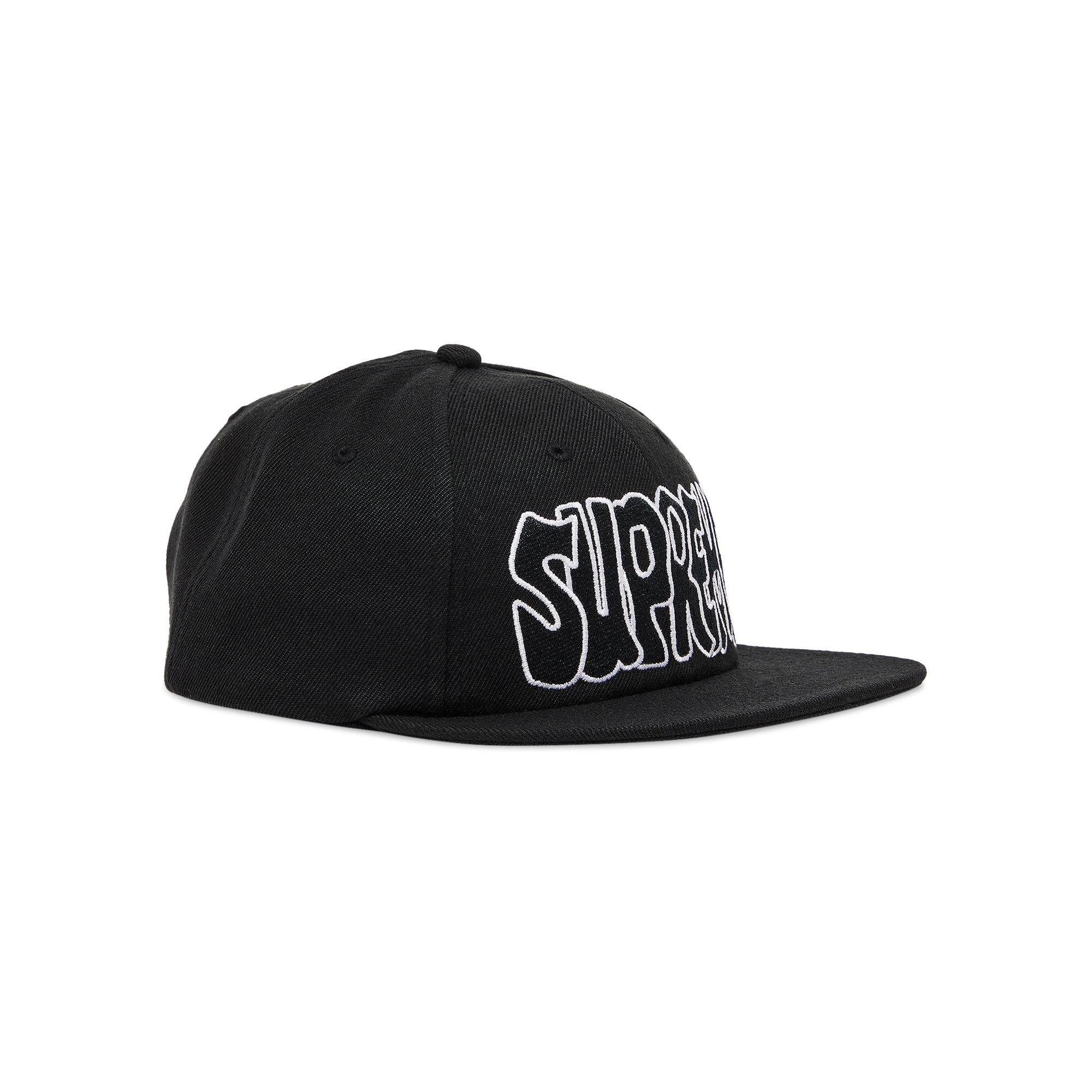 Supreme Creep 6-Panel Black シュプリーム 6パネル Supreme Creep 6-Panel (SS24) - $48