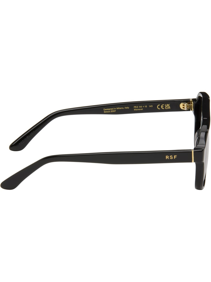 RETROSUPERFUTURE Black Maneval Sunglasses outlook