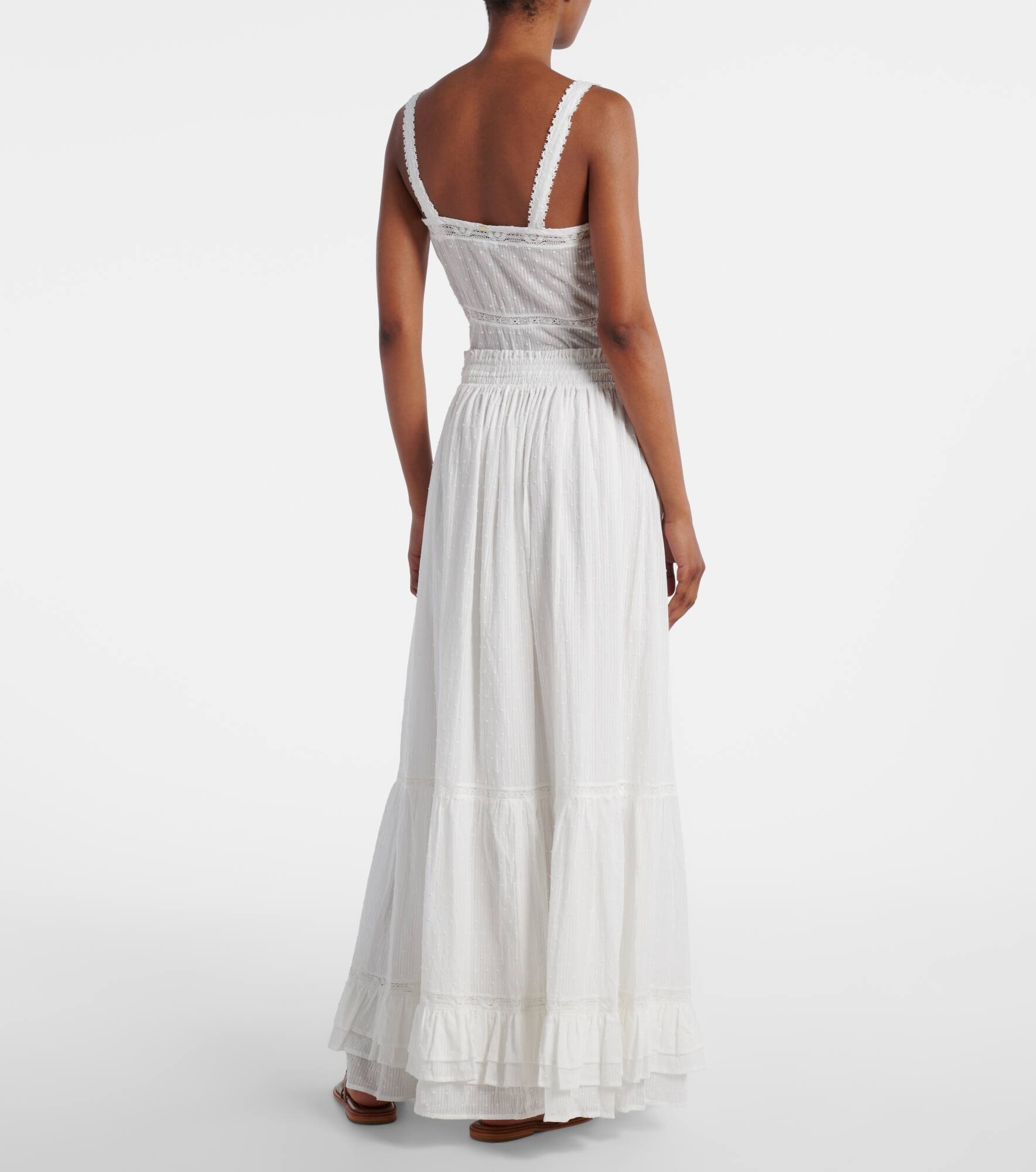 Clara cotton maxi skirt - 3