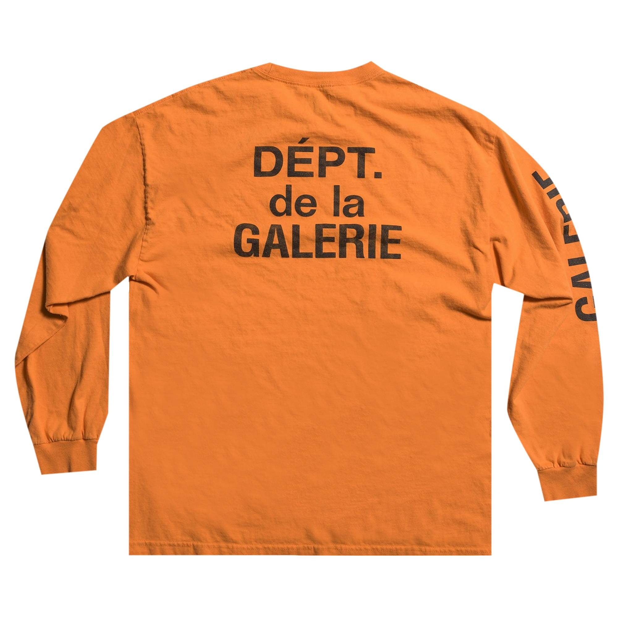Gallery Dept. French Collector Long-Sleeve Tee 'Orange' - 2