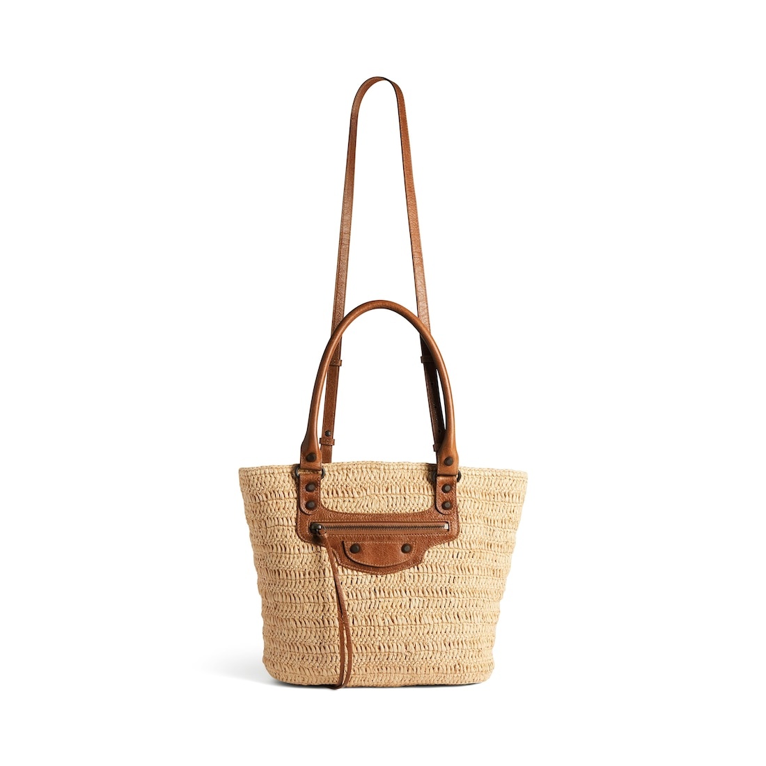Women's Le City Small Basket in Natural/camel - 4