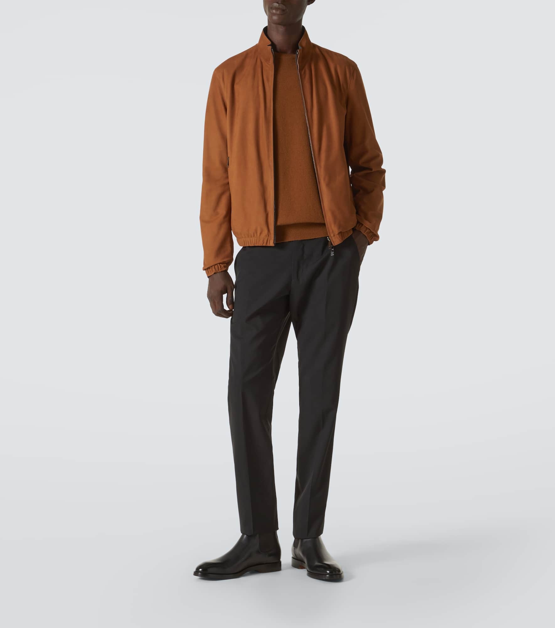 Reversible leather blouson - 2