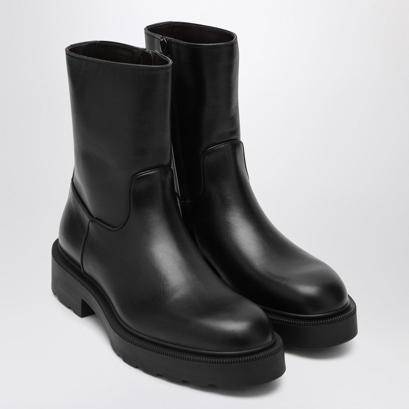 NOBILIS TR BLACK LEATHER BOOT - 1