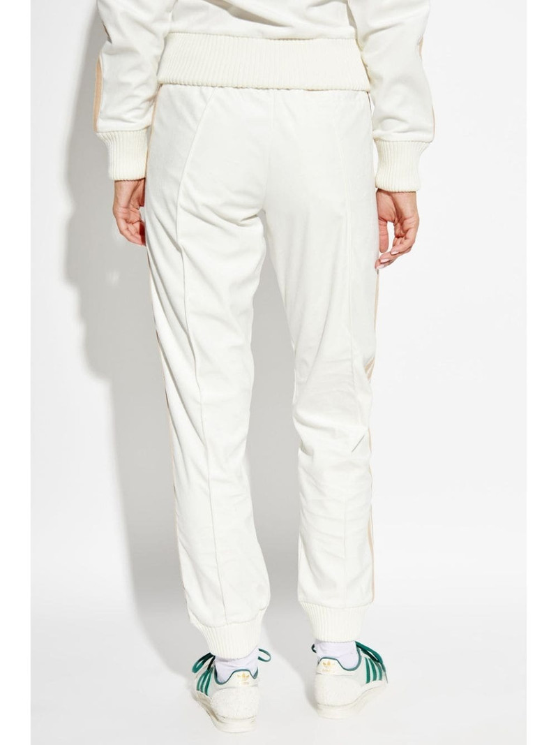 logo-patch cotton track pants 4