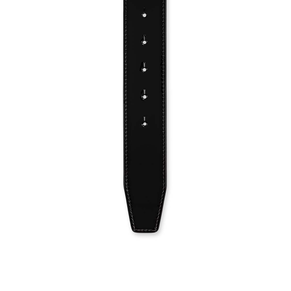 Happy Rui Cl Logo Belt BLACK/LOUBI/GUN METAL - 4