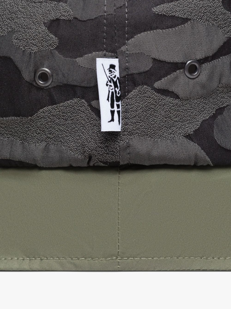 Mackintosh PELTING BLACK CAMO NYLON BUCKET HAT outlook