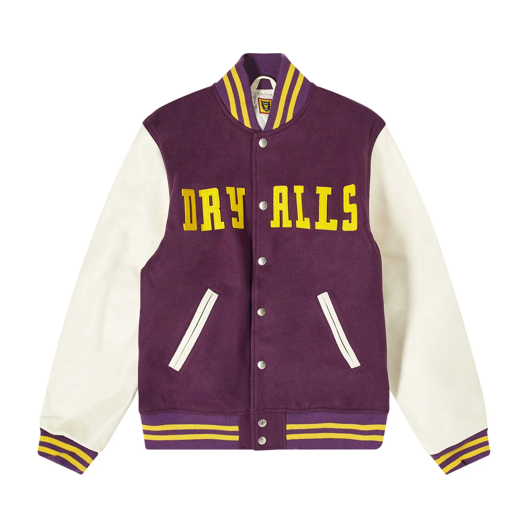 Human Made Varsity Jacket 'Purple' - 1